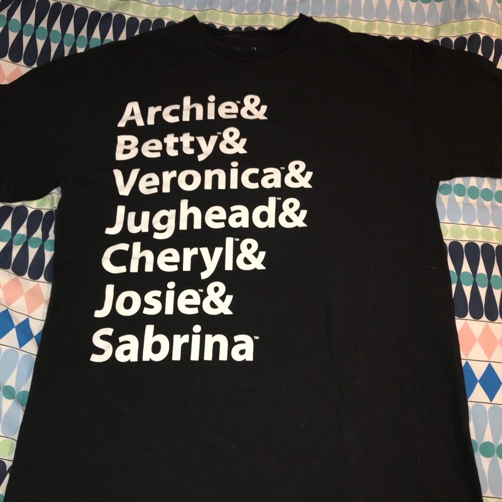 Archie Comics Black Short Sleeve